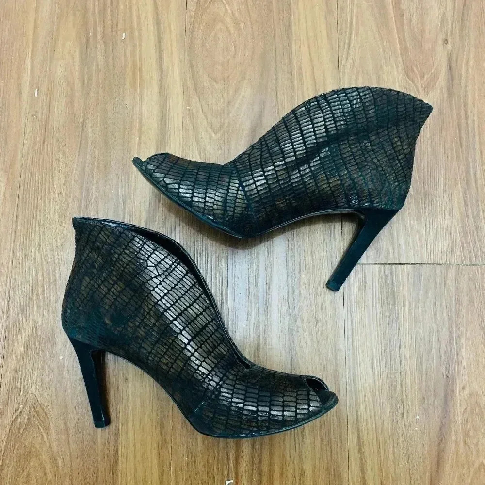 J. Renee Rilla Open Toe Booties